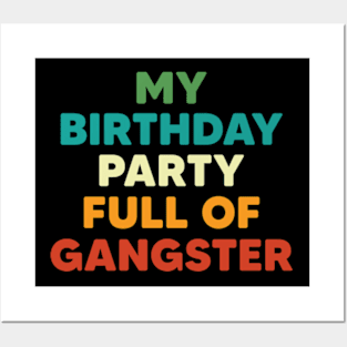 Funny Birthday Party Posters and Art